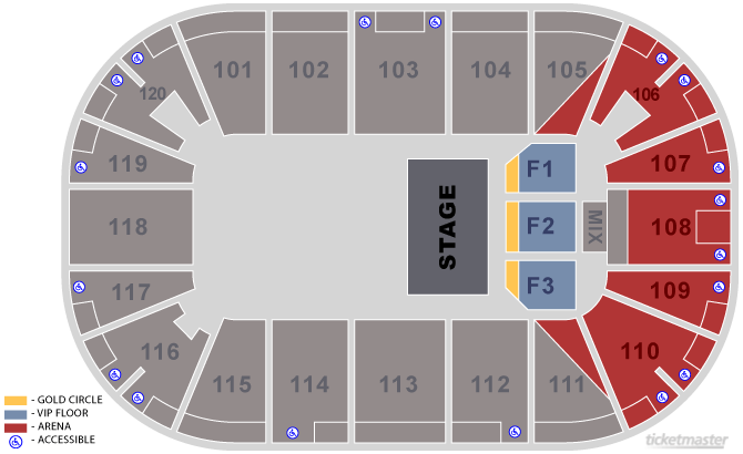 Agganis Arena Seating Chart Concert