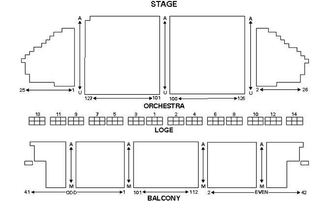 Town Hall Seating Chart.