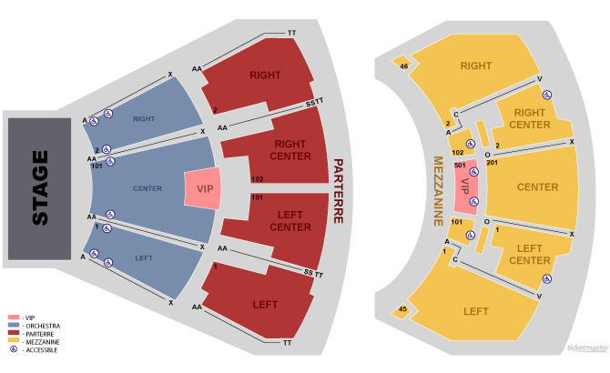 grand theater at foxwoods casino seating chart