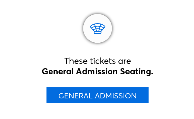 Venue seating chart for No Cigar for reference only