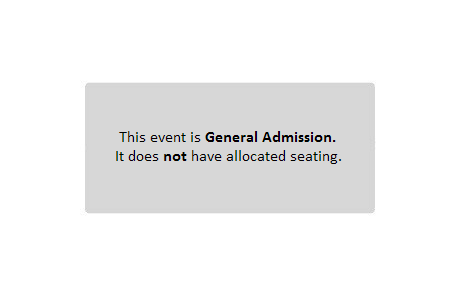 Venue seating chart for Ready To Roll: Th’ Dudes, Mockers & Stellar* for reference only