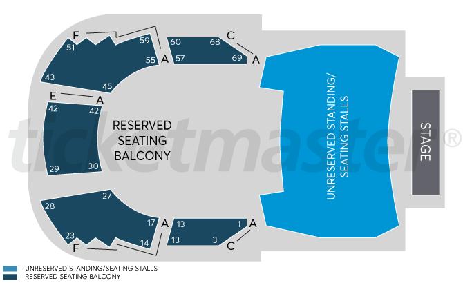 Mercury Theater Seating Chart
