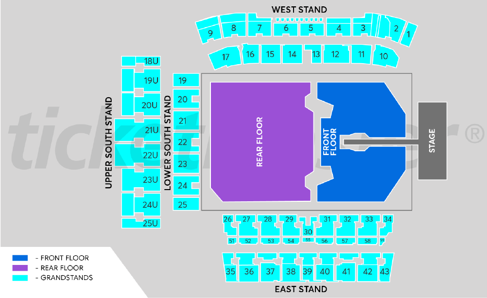 Mt Smart Stadium Seating Map Elcho Table