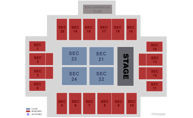 Bob Carpenter Center at University of Delaware - Newark | Tickets ...