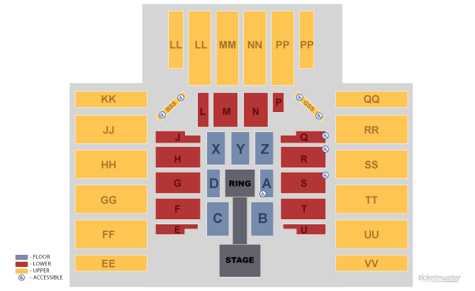 First National Bank Arena Jonesboro Ar Seating Chart