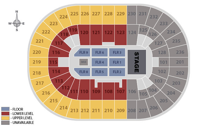 Firstontario Center Seating Chart