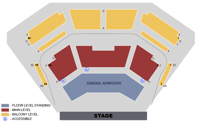Algonquin Theater Seating Chart