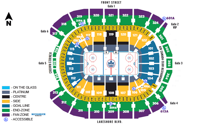 Scotiabank Arena Toronto Tickets, Schedule, Seating