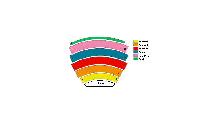 Arden Theatre Seating Chart: A Visual Reference of Charts | Chart Master