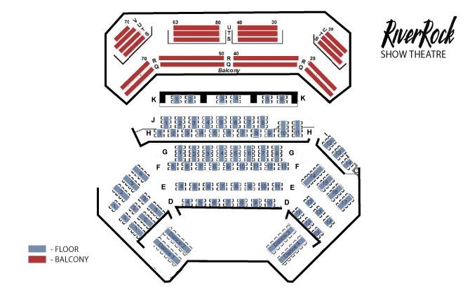 rivers casino pittsburgh concert seating chart