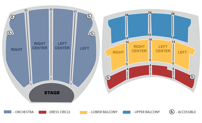 Wild Tickets Seating Chart