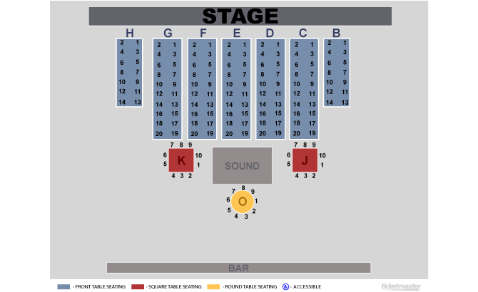 House Of Blues Dallas Tx Seating Chart