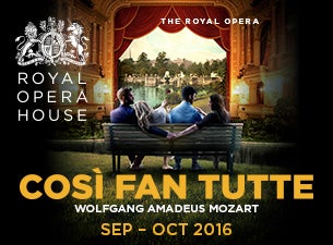 Cosi Fan Tutte - English National Opera Event Title Pic
