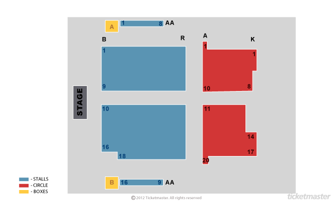 The Grand Theater Seating Chart