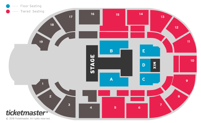 Scrooge a Christmas Spectacular Seating Plan at Motorpoint Arena Nottingham