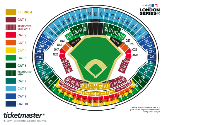 Yankees Seating Price Chart