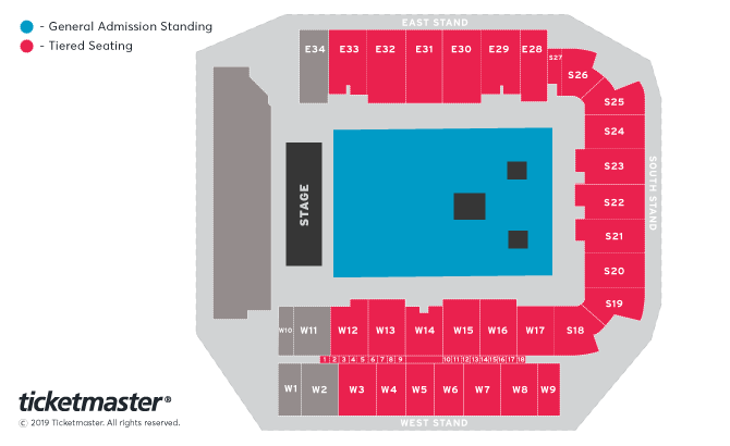 Ashton Gate Bristol Seating Plan