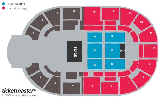 Paw Patrol - Race To the Rescue Seating Plan at Motorpoint Arena Nottingham