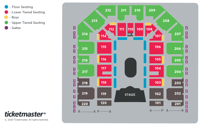 Strictly Come Dancing - The Live Tour 2023 Seating Plan at Utilita Arena Sheffield
