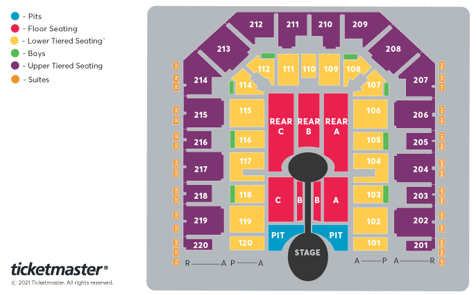Shawn Mendes - Wonder: The World Tour Seating Plan at Utilita Arena Sheffield