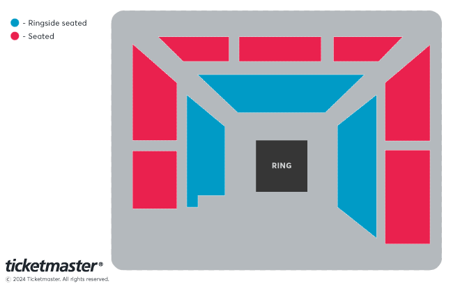 Harlem Eubank | Back to Business | Wasserman Boxing Live on Channel 5 Seating Plan at University Of Bolton Stadium