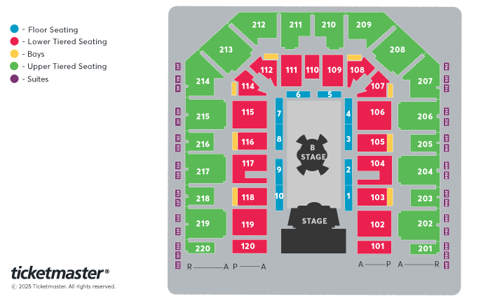 Strictly Come Dancing Live! - BSL Seating Plan at Utilita Arena Sheffield