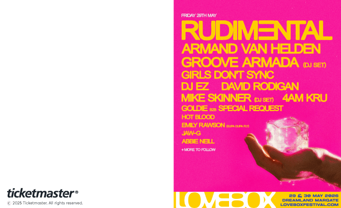 Seat map - Dreamland Margate, Scenic Stage