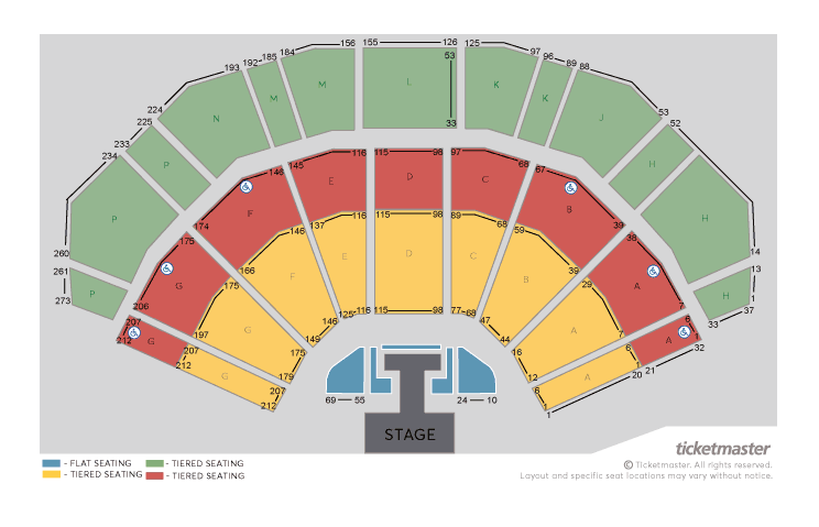 RuPaul's Drag Race: Werq The World Tour 2022 Seating Plan at 3Arena