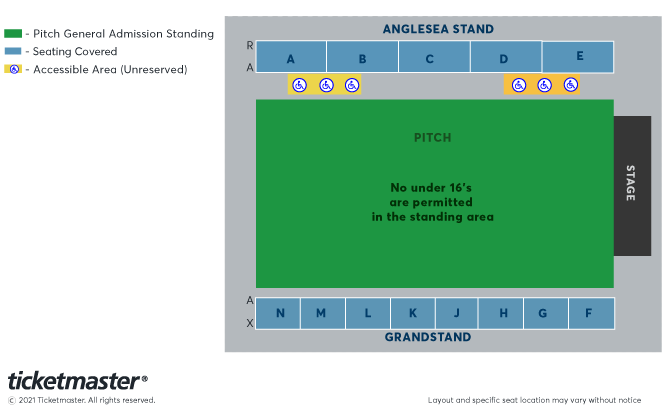 RDS Arena Seating Chart