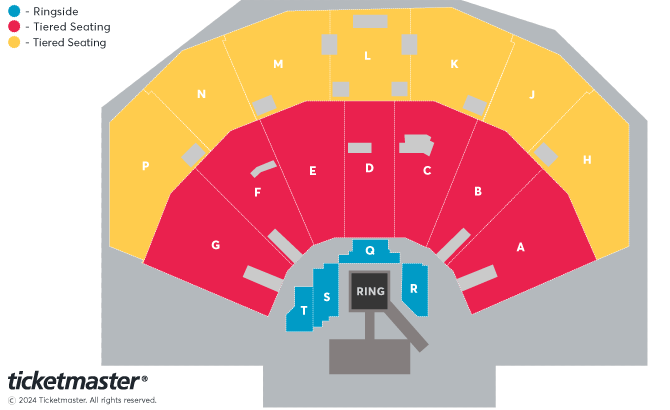 MF & Dazn: X Series 17 Seating Plans