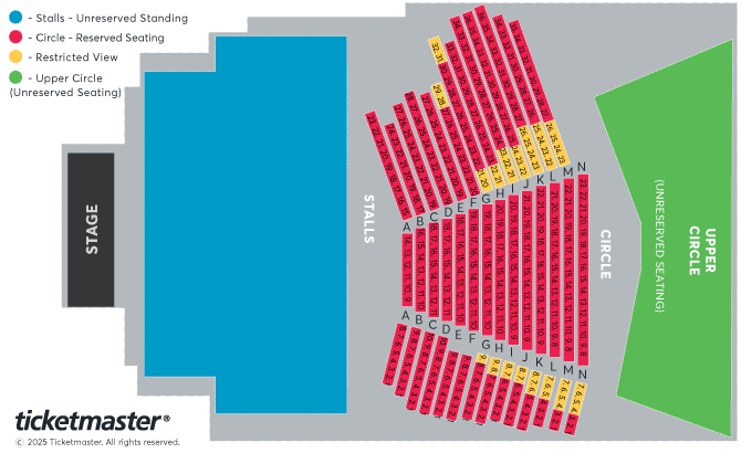 Zaalplattegrond: Mack Fleetwood