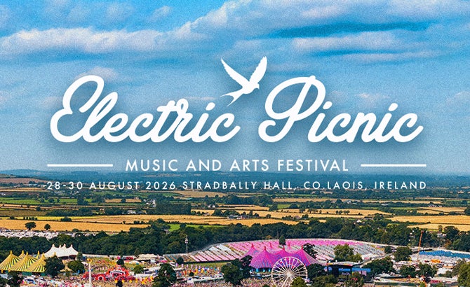 Venue seating chart for Electric Picnic for reference only