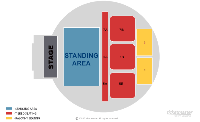 Olly Murs Seating Plan at Plymouth Pavilions