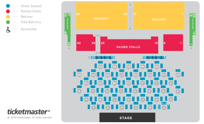 Perth Concert Hall Seating Chart