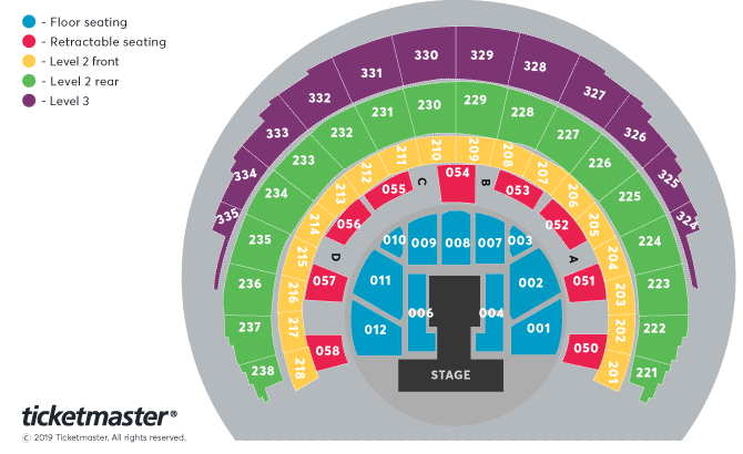 Elf A Christmas Spectacular Seating Plan at OVO Hydro
