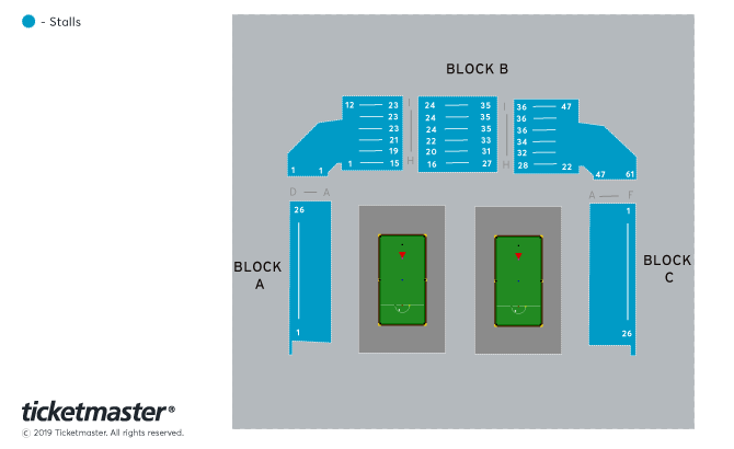2021 UK Championship Quarter Final All Day Ticket Seating Plan York 2021 UK Championship Quarter Final All Day Ticket Seating Plan York