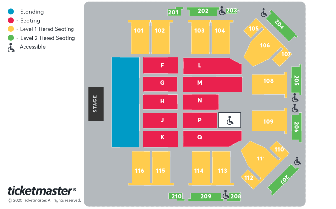 P J Live Aberdeen Aberdeen Tickets Schedule Seating Chart