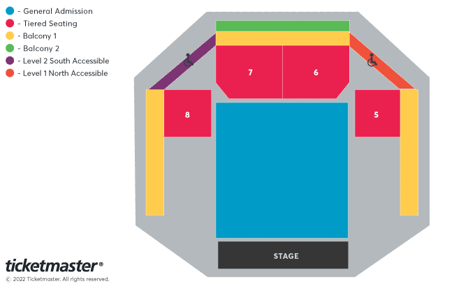 Madness Seating Plan at Motorpoint Arena Cardiff