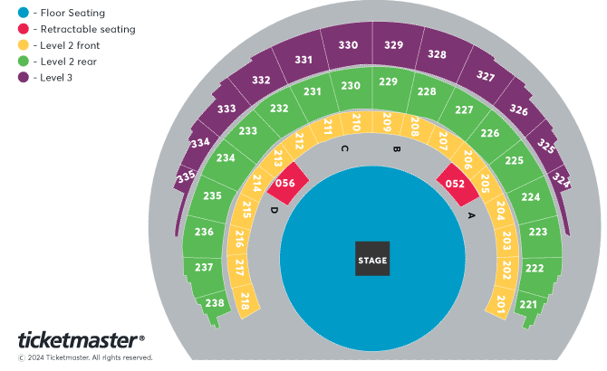 Billie Eilish - Hit Me Hard and Soft: the Tour Seating Plan at OVO Hydro