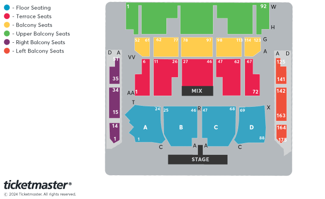 Michael Ball & Alfie Boe: Together At Home Seating Plan at Bournemouth International Centre