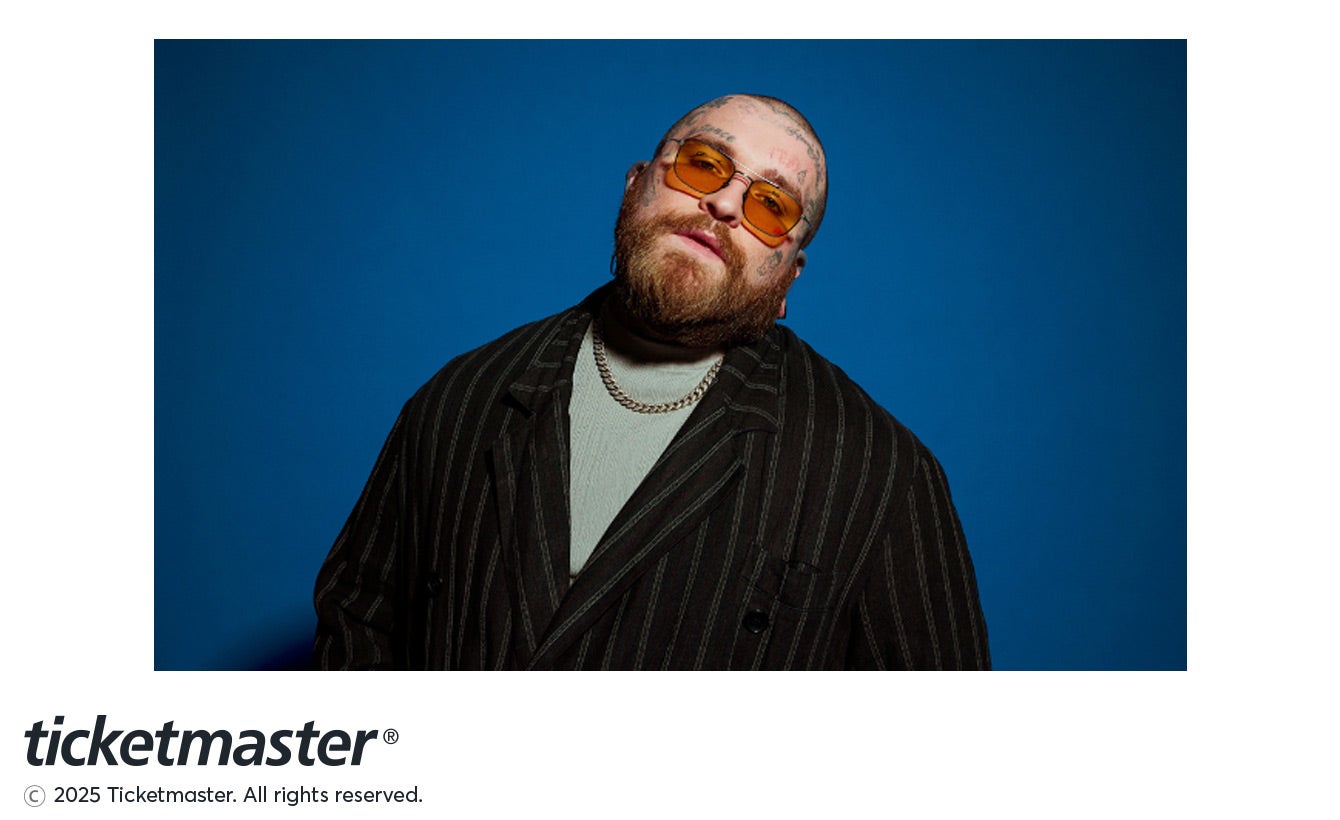 Venue seating chart for Teddy Swims for reference only