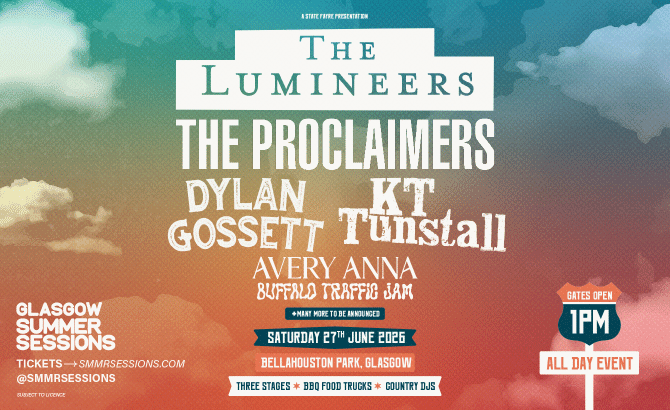 Venue seating chart for Glasgow Summer Sessions for reference only