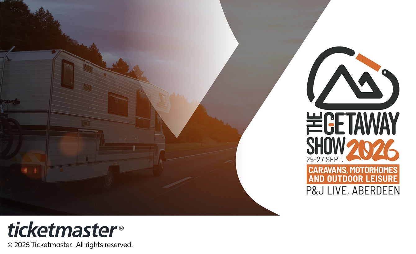 The Getaway Show Seating Plan at P&J Live Arena