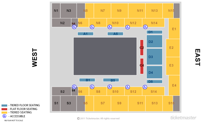 Strictly Come Dancing - the Live Tour Seating Plan at OVO Arena Wembley