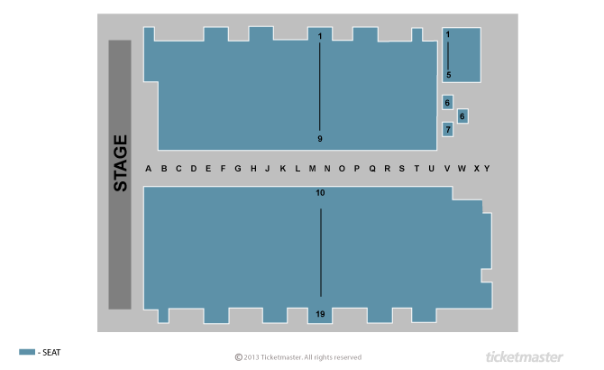 Wang Theater Seating Chart