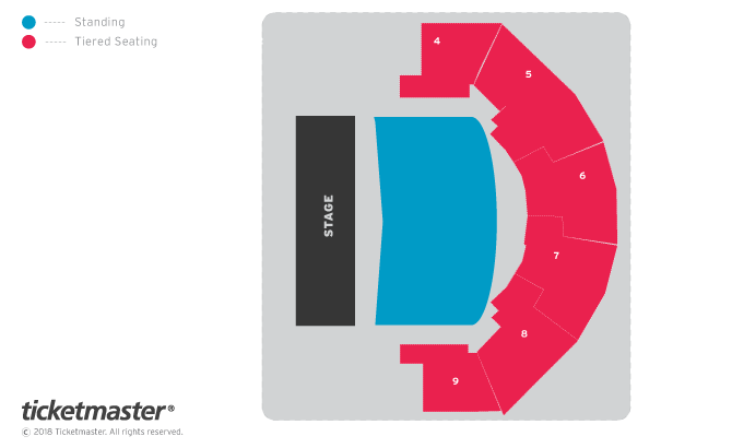UB40 Christmas Hometown Show Seating Plan at Utilita Arena Birmingham