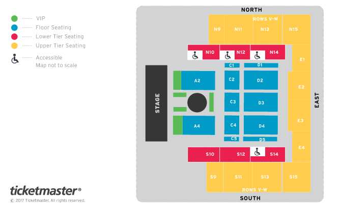 Ehrlich Brothers Seating Plan at OVO Arena Wembley