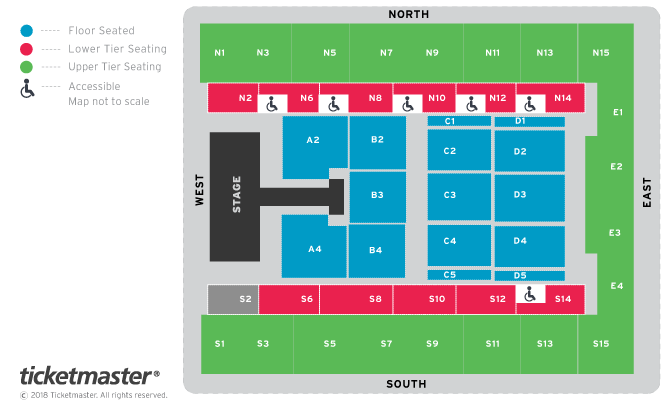 RuPaul's Drag Race: Werq The World 2019 Tour Seating Plan at OVO Arena Wembley