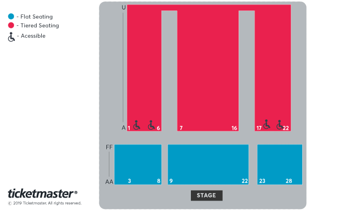 Seating Plan Blackheath Halls