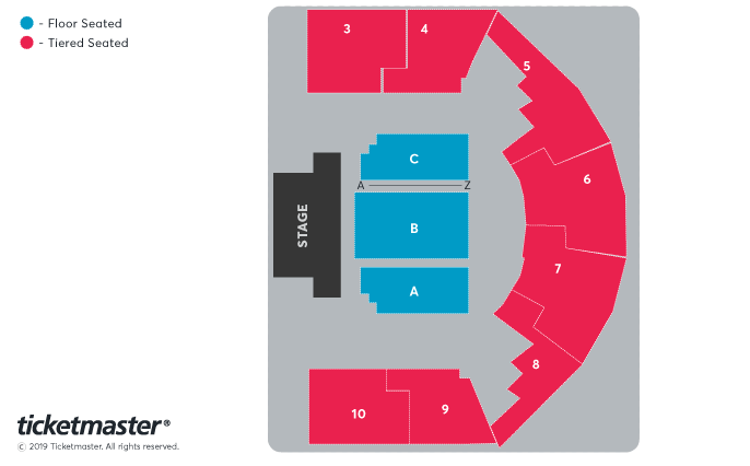 Shreya Ghoshal Seating Plan - Arena Birmingham